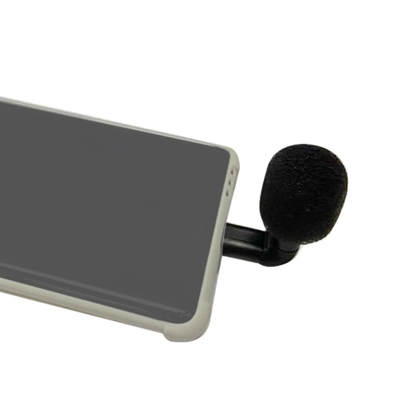 Smartphone video mini microfono microfono riduzione del rumore senza perdita tipo c/spinotto da 3,5 mm supporta dispositivi - Image 4
