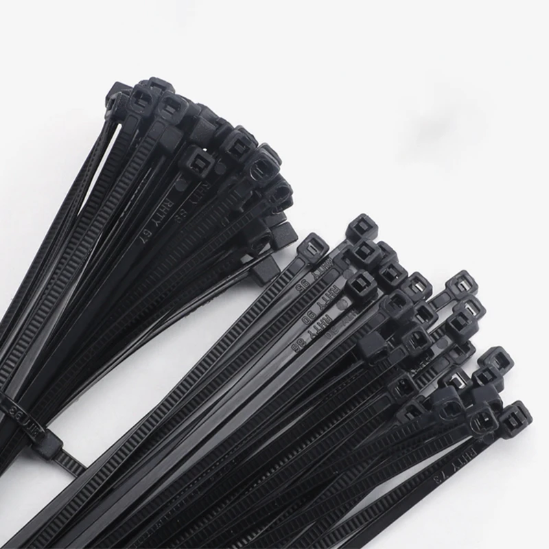 QUALITY Black Cable Ties / Zip Wraps Short Long Thick Thin Narrow Small  Fastener