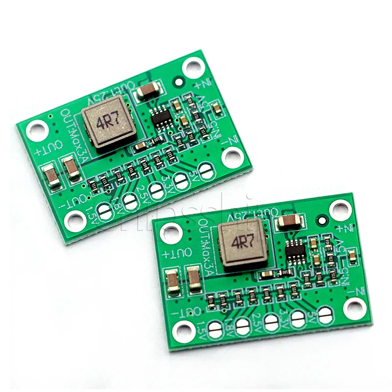 

3A Universal Adjustable Power Module 5-18V Input Output 1.25 1.5 2.5 3.3 5V CA-1235