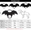 Fashion Cat Clothes Bat Wings Funny Dog Costume Artificial Wing Pet Cosplay Prop Halloween Christmas Cat Costume Pet Products 6