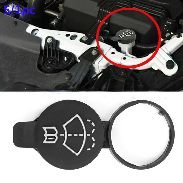 5/2/1pc Car Windshield Wiper Washer Fluid Reservoir Tank Bottle Cap Cover for Chevrolet GMC Cadillac Saab Buick Ref# 13227300