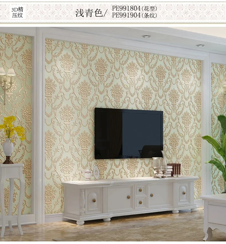 Precision pressionado parede, quarto e sala de estar, sofá fundo
