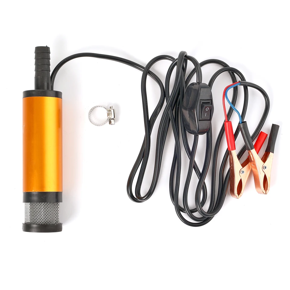 Flintronic Pompa Acqua E Olio, 12V 38mm Pompa Sommersa Elettrica - Foto 8