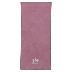 Ultra Compact Quick - Dry Microfiber Towel - Super Absorbent & Lightweight for Travel, Gym, and Fitness (Purple)