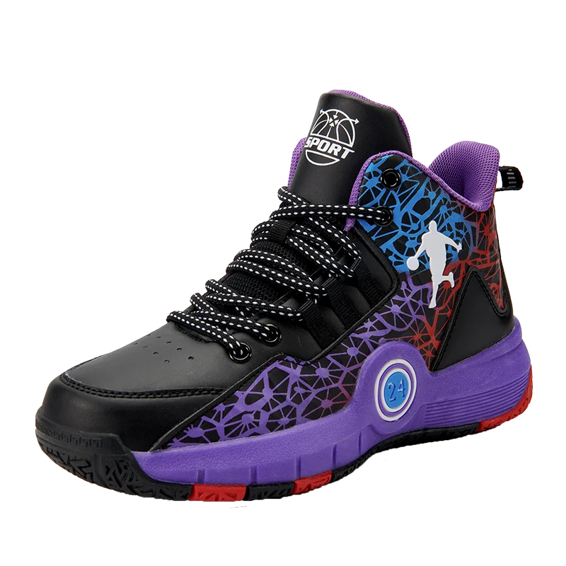 Basketball Shoes for Men LaceUp High Top Sneakers Mens Retro