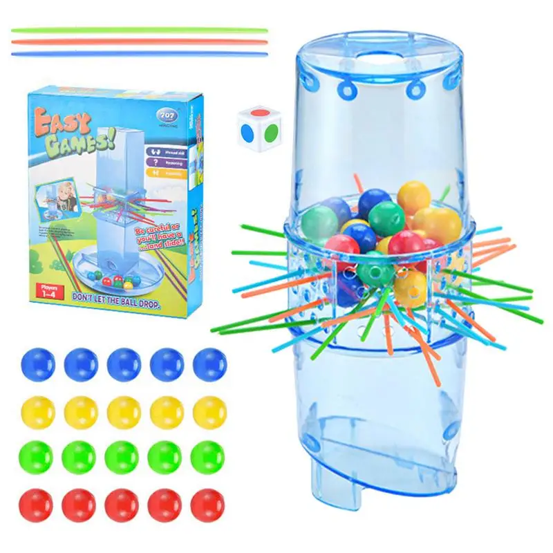 

Kerplunk Game Kerplunk Classic Kids Game With Beads Sticks And Game Unit Stick Games Helps To Build Close Interaction And