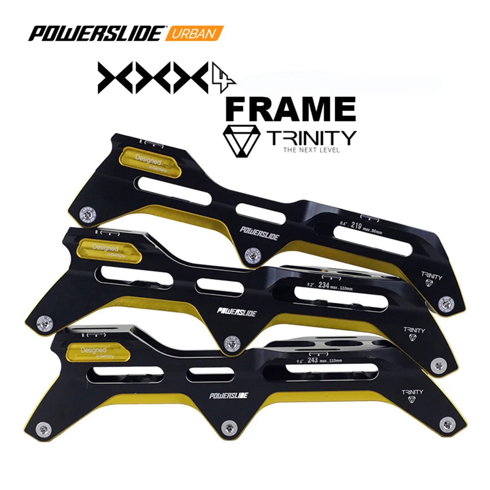 

2023 Original Powerslide Urban XXX Skates Frame Trinity Or 165mm Distance 3*90mm 3*110mm Base For Imperial EVO NEXT TAU Patines