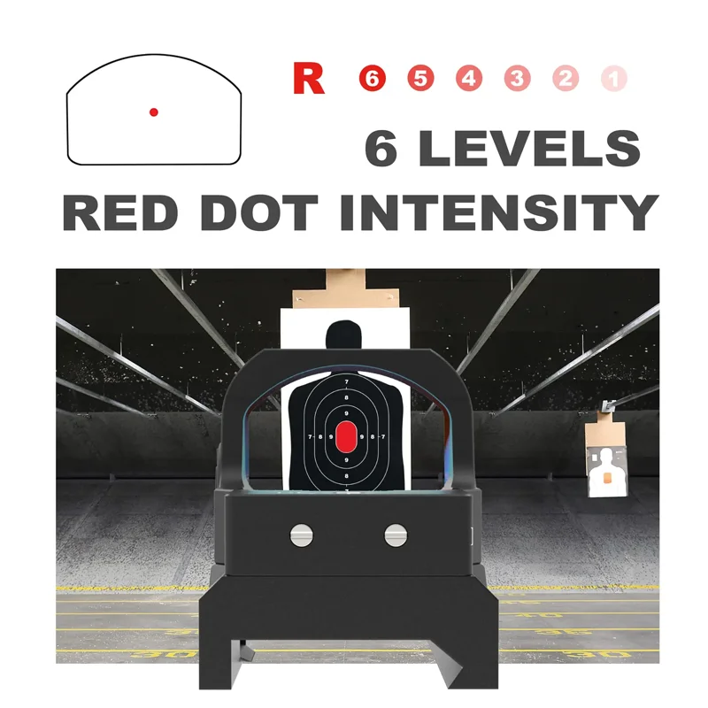 Victoptics 1X17X26 Red Dot Sight 21Mm Mount for Hunting Tactical