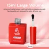 15ml Glow in the Dark Top Coat, Luminous Effect Functional Soak Off Gel Nail Polish for Home Salon Nail Art Manicure Pedicure 4
