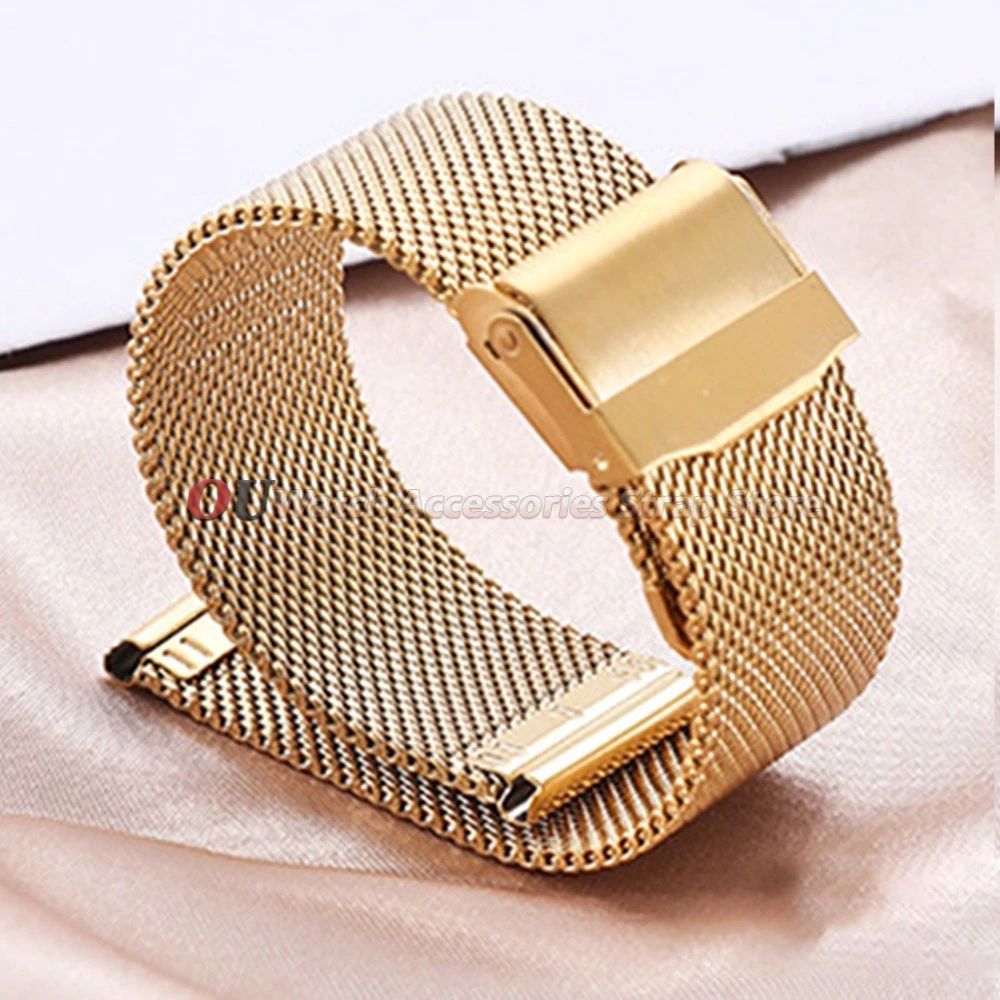 Premium Mesh Stainless Steel Quick Release Milanese Strap - Universal Fit Bracelet Bands