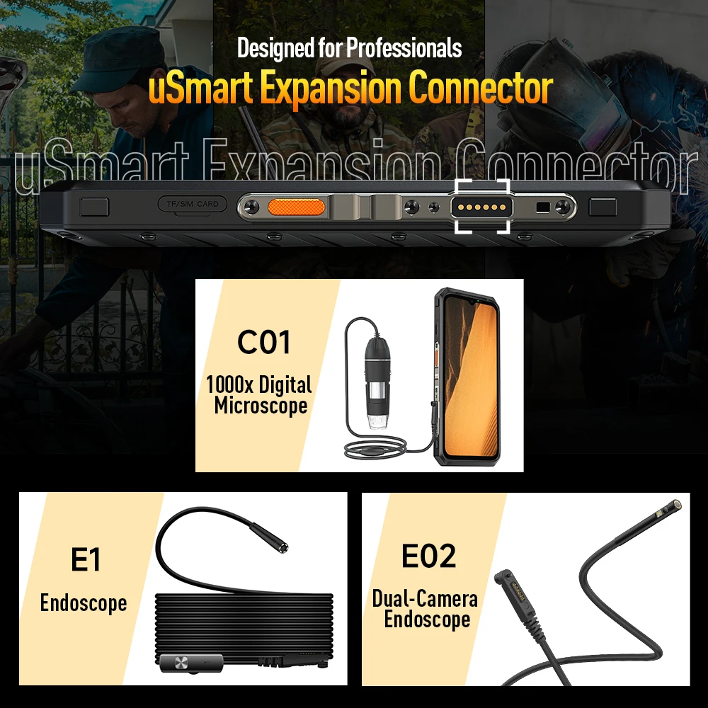 【Ships from US】Ulefone Power Armor 19  Rugged Phone 108MP 4G Smartphone 66W 9600mAh Android Moblie Phone Global 6