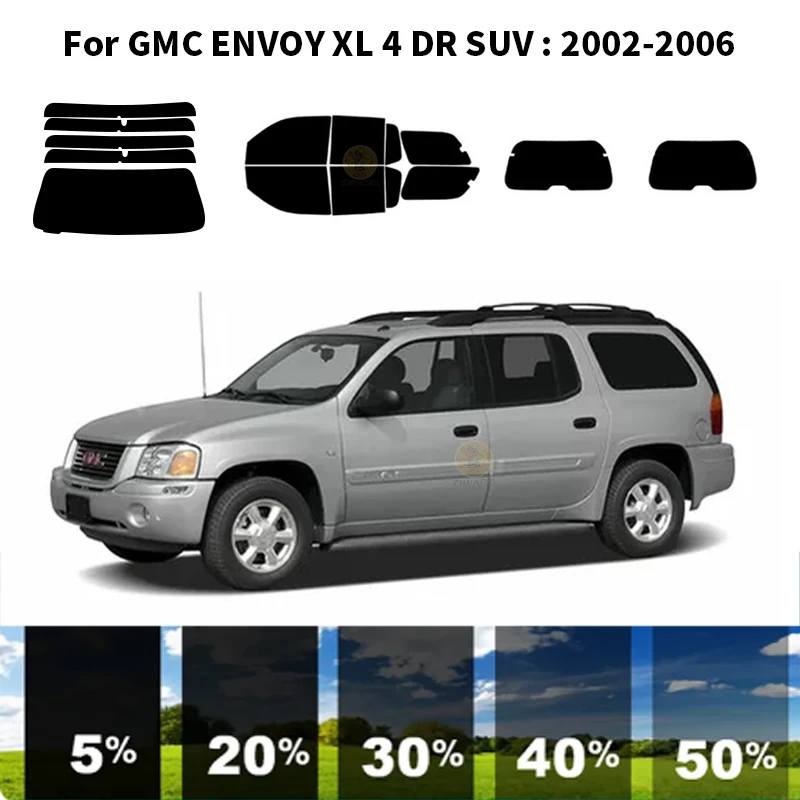 

Нанокерамическая Автомобильная УФ-пленка Precut для окон, автомобильная пленка для окон для GMC Alpha XL 4 DR SUV 2002-2006