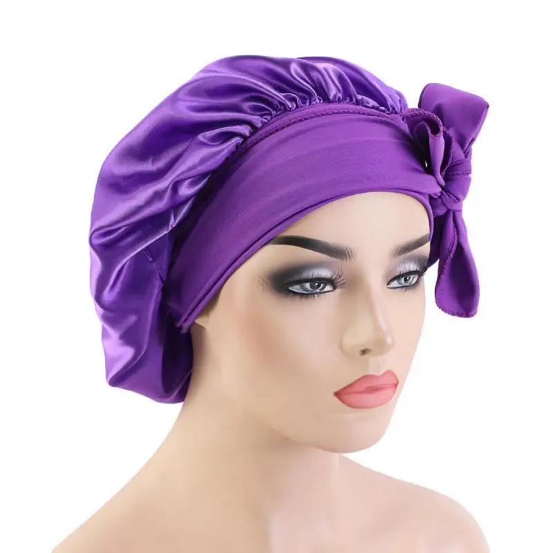 

Hot Flowers Printed Sports Accessories Free size Elastic Nylon Turban Swimming Long Hair Pool Bathing Hats