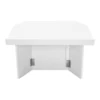 Foldable Tabletop Podium, Portable Desktop Lectern, Teacher Speaker Desk Lectern For Churches, Classrooms, Homes, Schools White 2