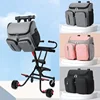 Diaper Bags Baby Walking Stroller Bag Multi-Functional Water-Repellent Moisture-Proof Bottle Storage Bag Cart Hanging Backpack 1