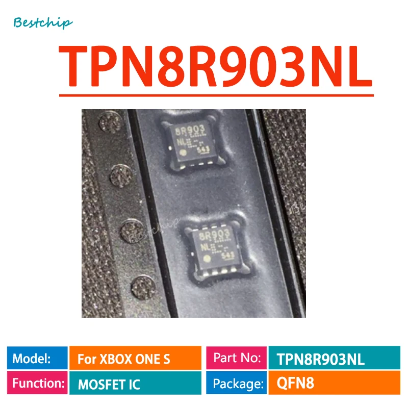 Mosfet Alimentation IC Xbox One S Q9D3 / Q9E1 / Q9E3 IC 4C55N