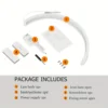 22-inch desk lamp, half-moon LED nail light, nail technology light, three colors of light, adjustable brightness 4