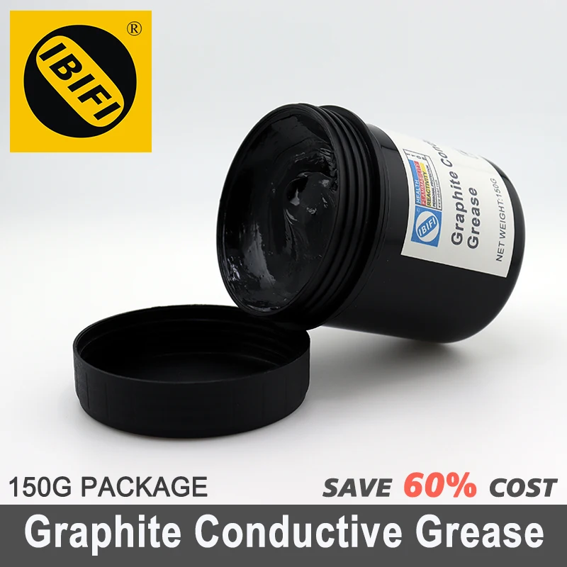Industrial grade graphite conductive grease, graphite motor carbon brush anti oxidation and anti arc electronic contact grease
