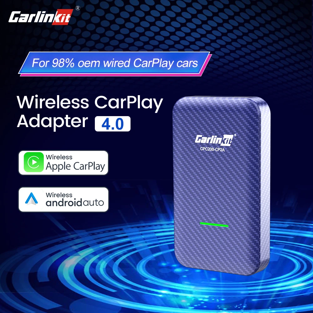 Carlinkit 4.0 Universal Android Carplay Adapter Auto Box Carplay Dongle  Carplay Screen Portable Ai Smart USB Dongle Box - AliExpress