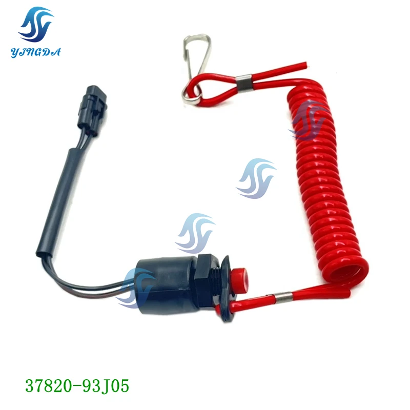 37820-93J05 Switch Assy,Emergency For Suzuki 8-300HP Outboard Boat Motor,37820-93J03 ,37820-93J04 ,37820-93J05