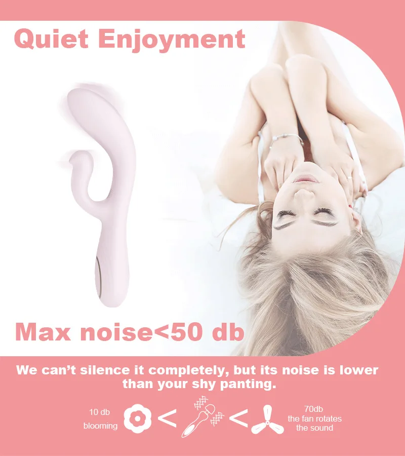 Klitorisvibrator bröstvårtestimulator och analmasturbator_voghion.com