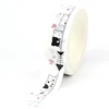 NEW 1PC 10M Decorative Cute Cats Kawaii Animal Masking Paper Washi Tape Set for Scrapbooking Stickers Journaling Stationery 5