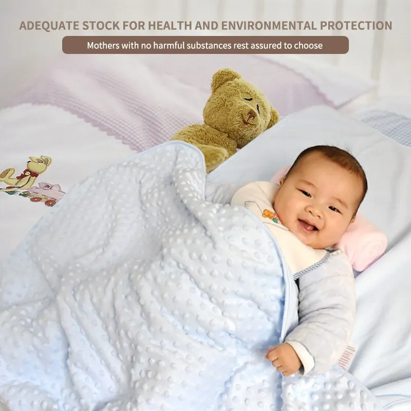 Baby Blanket Swaddling Blanket Warm Soft Fleece Winter Bedding Quilts Baby Bedding Swaddling Bag baby blanket