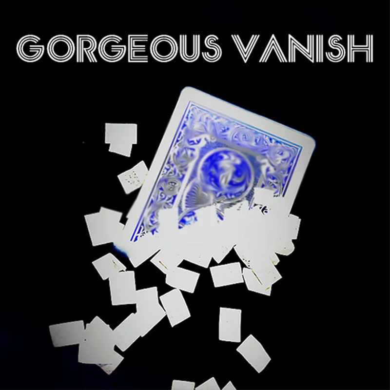 Gorgeous Vanish Magic Tricks Carta Da Gioco Vanish To Snowflakes Carta Che Appare Cambia Magia Close Up Street Illusions Gimmicks