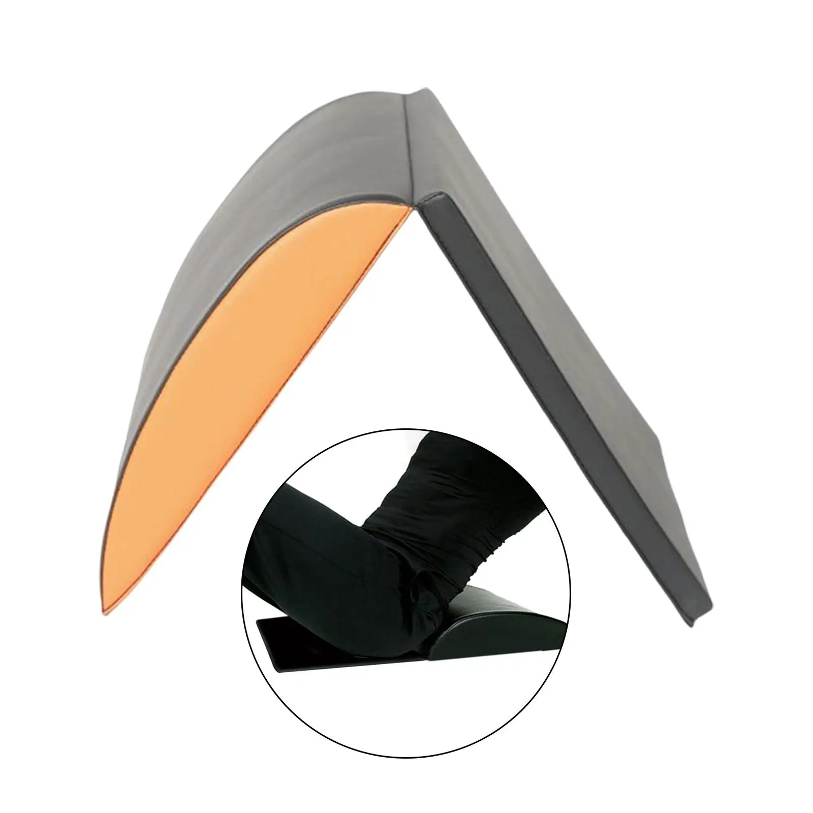 Ab Mat with Tailbone Protector Abdominal Core Trainer Support Stretches Ab Muscles Full Range Motion Sit up for Workout