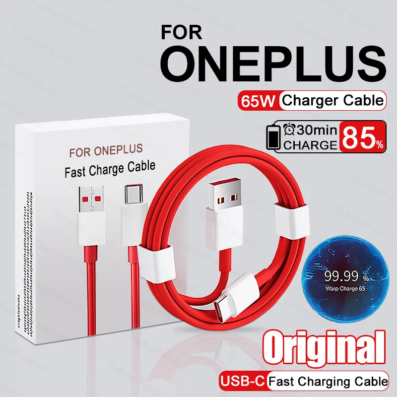 Kabel 65W do Oneplusa za $2.85 / ~11zł - LowcyChin.pl