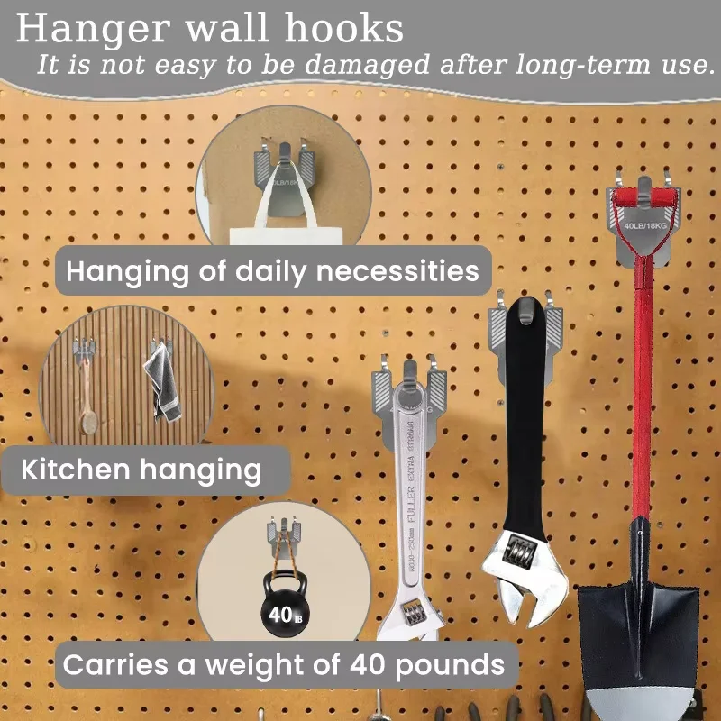 10/20 Pcs Wall Frame Hook Picture Hanging Claw Hooks For Drywall Utility Hook Key Holder Wall Hook For Shower Kitchen Office