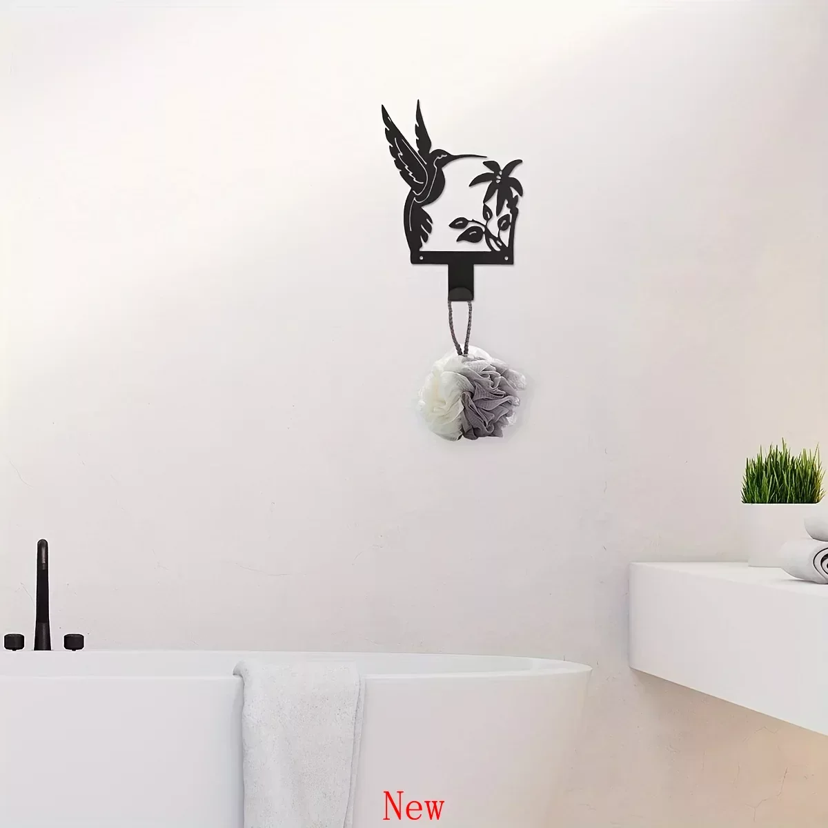 

CIFBUY Metal Creative Key Holder , Wall Hooks, Household Multi-Purpose Clothes Bag Key Hooks, Aesthetic Room Decor, Home Decor w