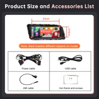 1920*720 RoadTop Linux Touch Screen Multimedia Display For Audi Q5 2009-2017 With Wireless CarPlay Android Auto Airplay Autolink - Image 6