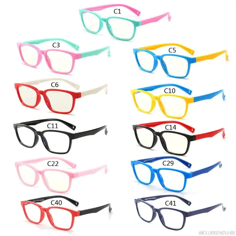 Anti Blue Light Blocking Glasses Kids Frame Fashion Glasses Clear Lens Computer Children Eyeglasses Jy31 20 Dropship blue blocker sunglasses