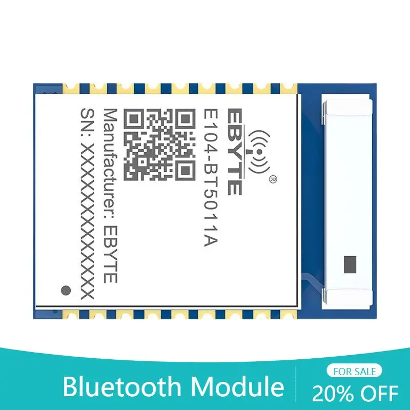 

10PCS BLE5.0 nRF52811 2.4GHz Long Range Module Blutooth to Serial Port Transparent E104-BT5011A Wireless Data Transmission