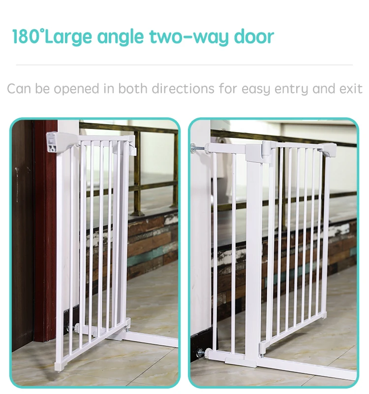 Baby Safety Gate for Stair Balcony Doorways for Children Door Protector Babies Door Stopper Pet Gate Puppy Safety Fence