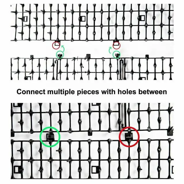 2/4M Garden S Mats Anti Dogs Repellens Mat Prickle Dog Folyamatosan Ásni A Kerítést Tüskék Háló Elutazó Csíkok E2U5 - Image 3
