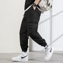 

Spring and Summer New Breathable Casual Pants Men's Overalls Versatile Cropped Pants Sports Pants Ankle Banded Pants