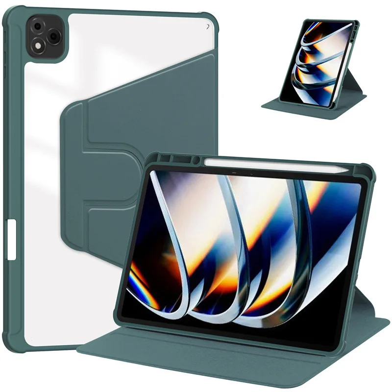 11-Inch Acrylic Rotating Stand Tablet Cover & Case