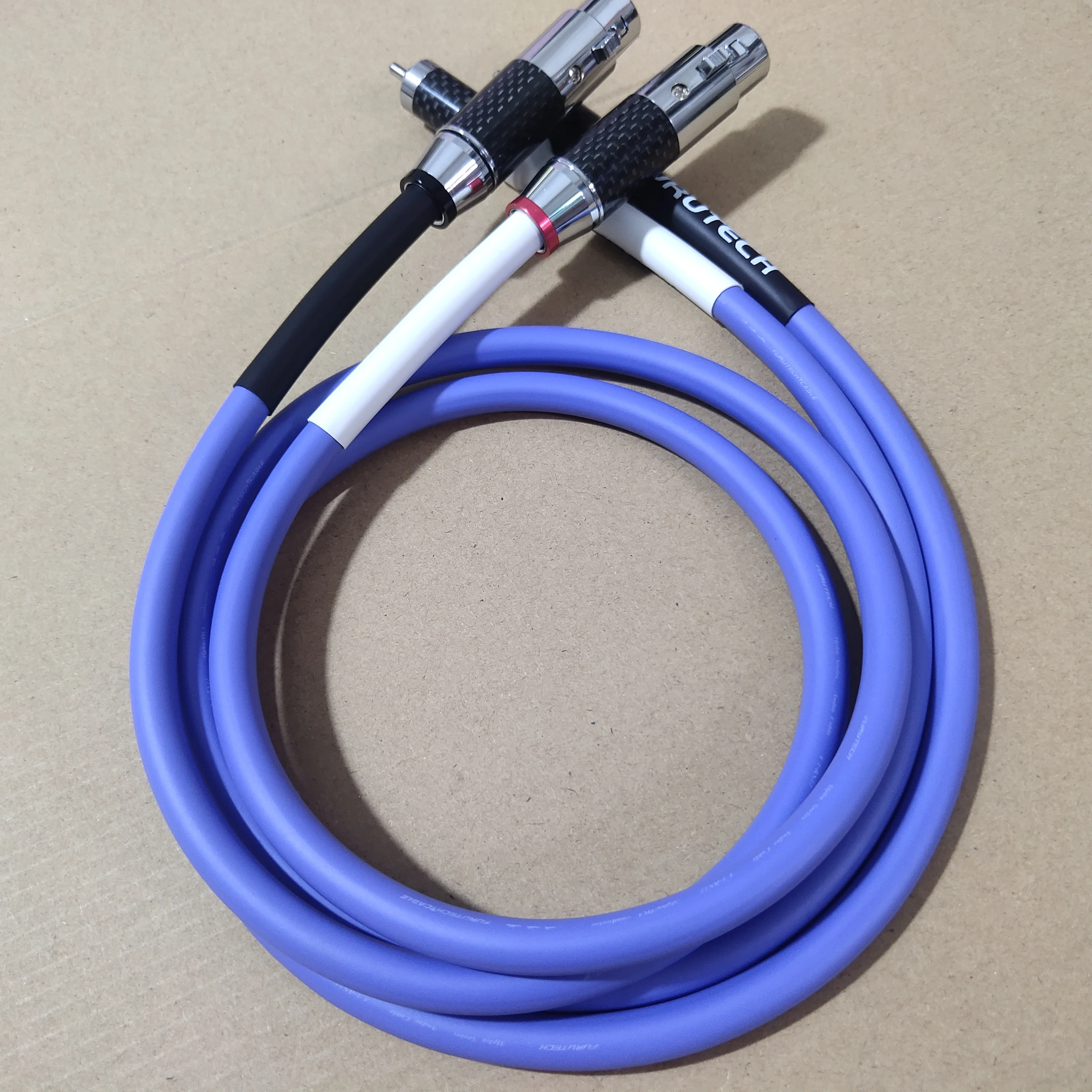 Furukawa Ss22 Occ Alta Fidelidade Rca Hi-end Áudio Sinal Cabo cd Amplificador Xlr Linha Equilibrada por Japão Furutech Alpha Processo Novo Par - Image 3