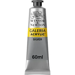 Vivid High - Pigment Acrylic Paint - 60ml Tube (SILVER)