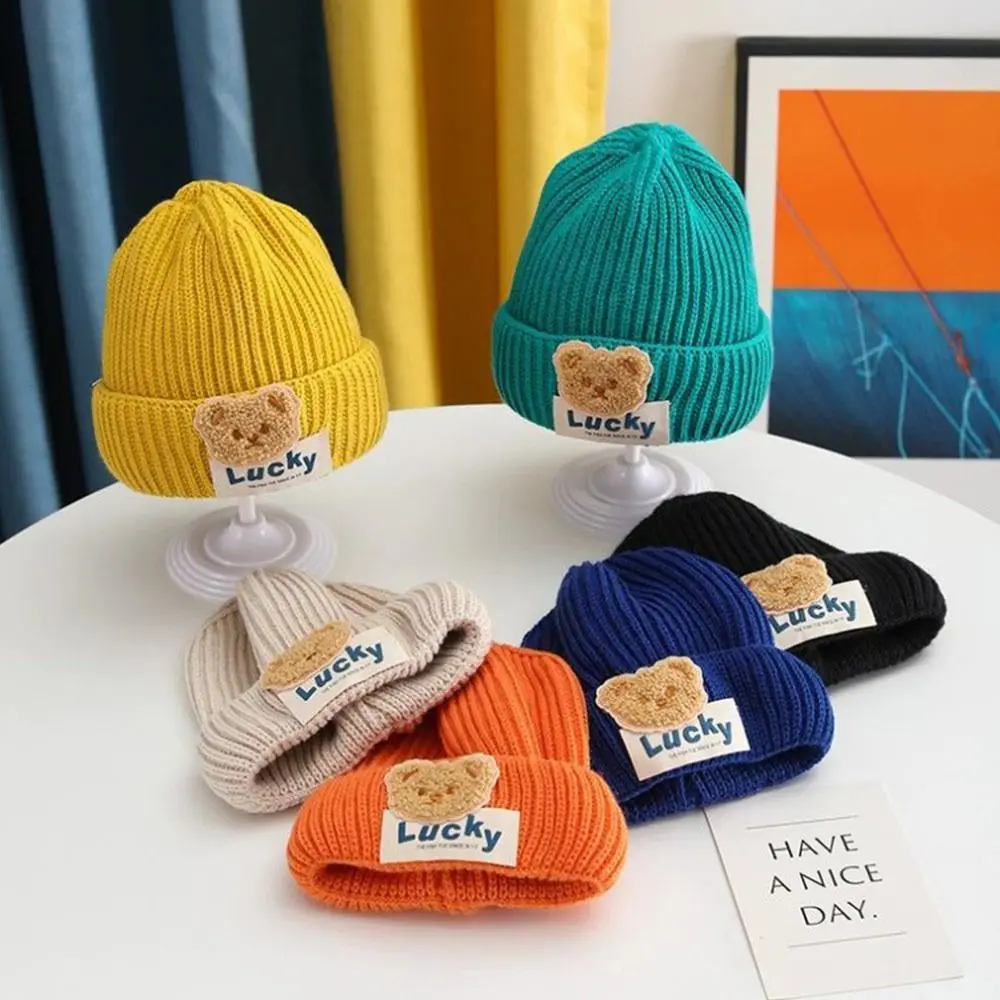 New Baby Girl/Boy Winter Cap In Chocolate Color For 6M-2Year In Jersey stuff Design With Hand Made main image 0