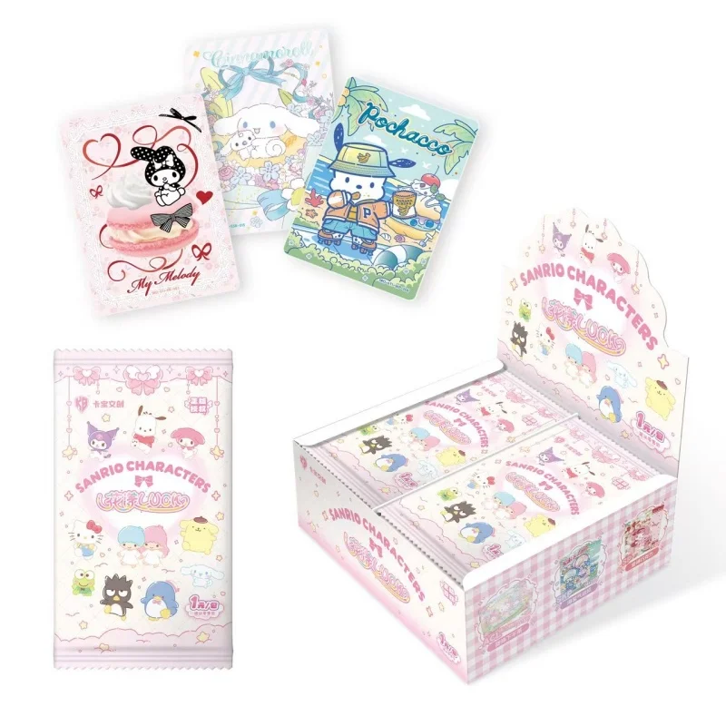 KABAO オリジナルサンリオクロミハローキティシャイニングカード漫画マイメロディグッズゲームカードのおもちゃ子供のギフト