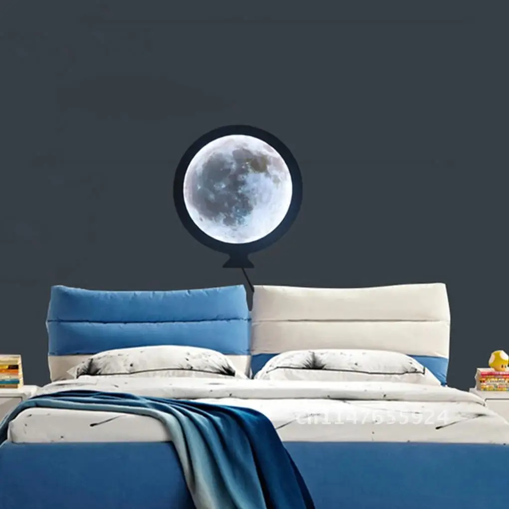 Description Picture 4 of itemBathroom Mirror LED RecabLeght Wall-Mounted Vanity Makeup Light Moon-Shaped For Home Decorative Supplies 24cm 1pc