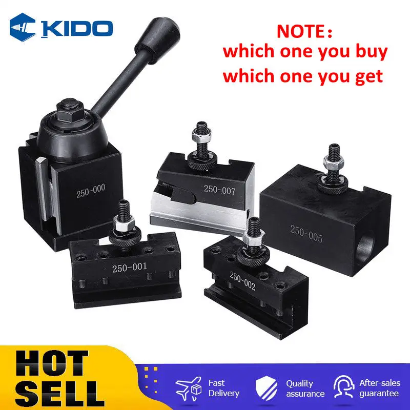 Lathe Tools Holder 250-000/250-001/250-002/250-004/250-007/250-010 Wedge GIB Type Quick Change Toolpost Tool Holder for Lathe lathe tool holder,tool holder