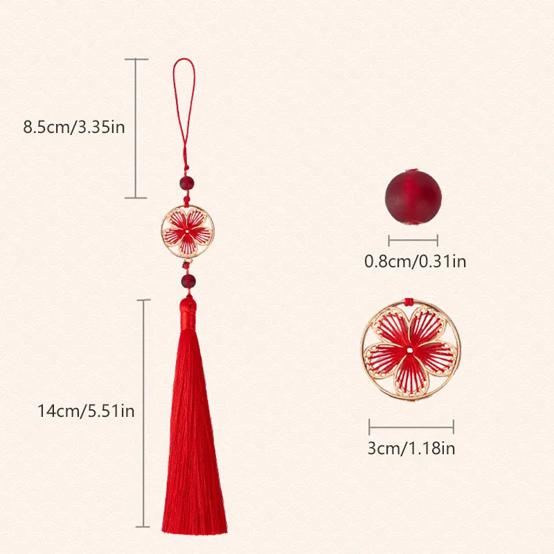 Tassel Fringe Tassel Decoration Tassel Accessories Tassel Trim Mini Tassels Silky Floss Tassels New Chinese Peach Blossom Tassels Fashion Elegant Tassels Charms Pendant DIY With Loops DIY Jewelry Making Accessories