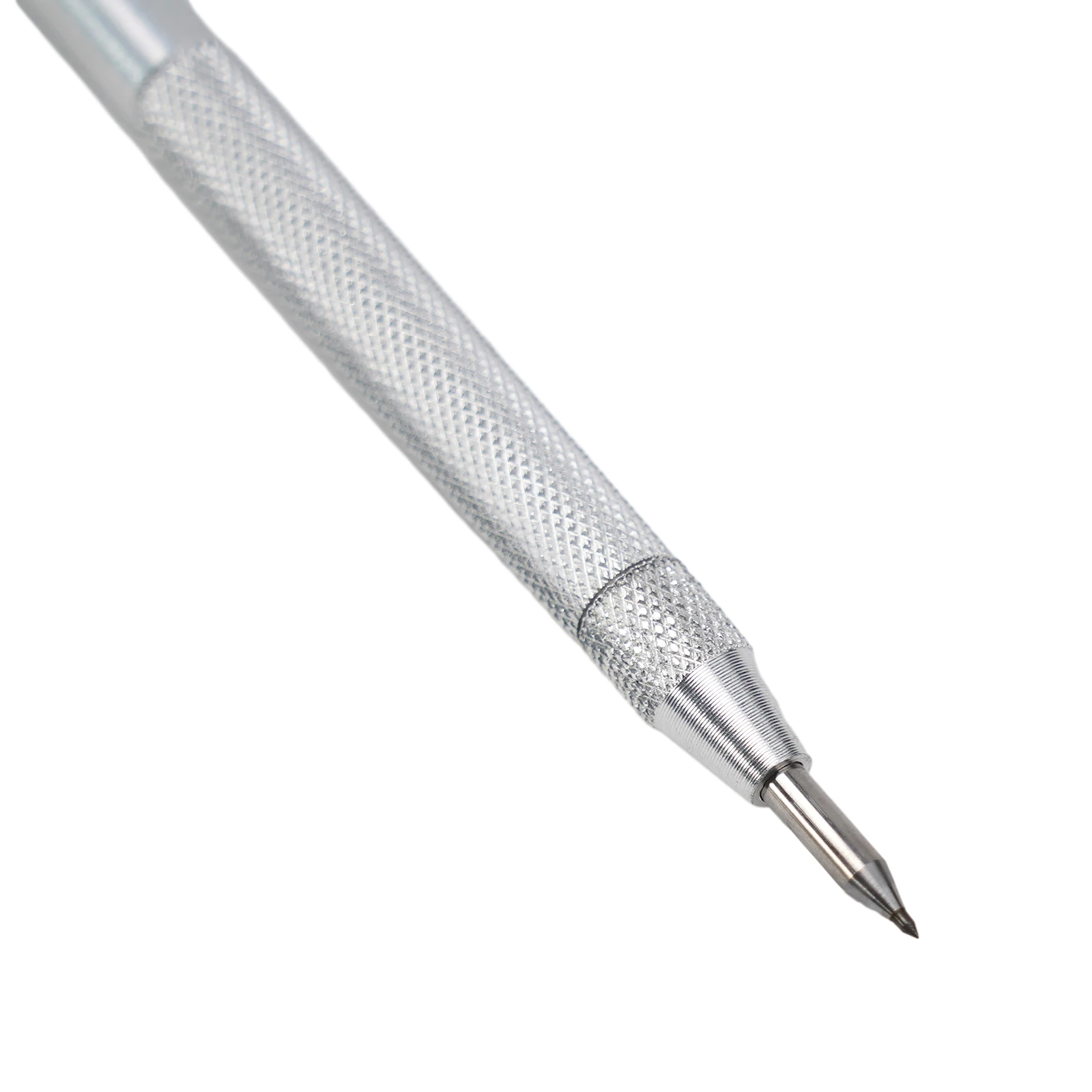 

Durable Scriber Pen Silver Stainless Steel Replacement Carbide Tip Scriber Pen Tungsten Carbide Workshop Equipment