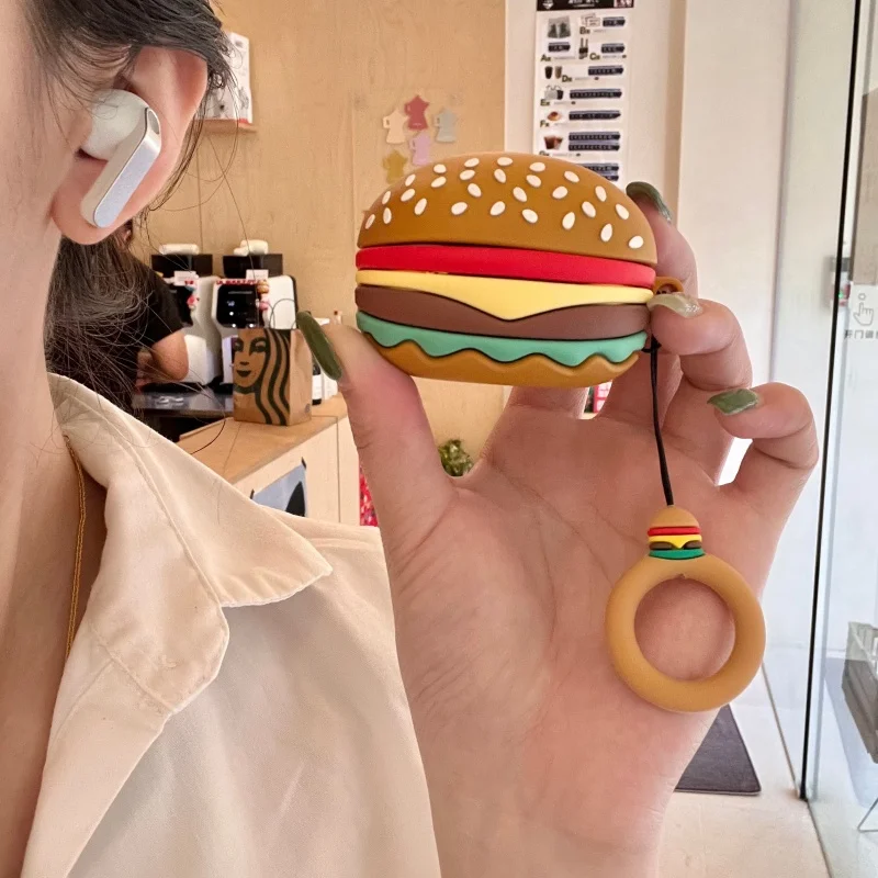 Adorable Cartoon Silicone Soft Case - Shockproof & Impact Resistant Earphone Cover