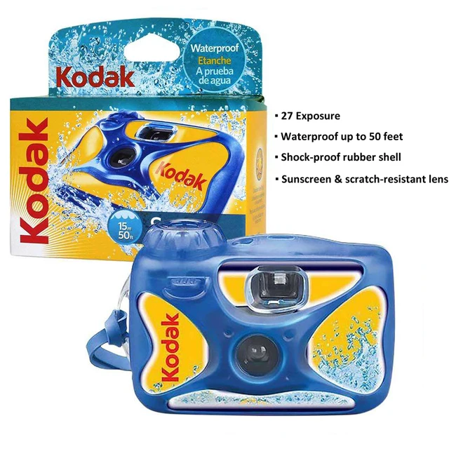 Kodak Cámara Desechable, Un Solo Uso, 27/39 Fotos con Flash