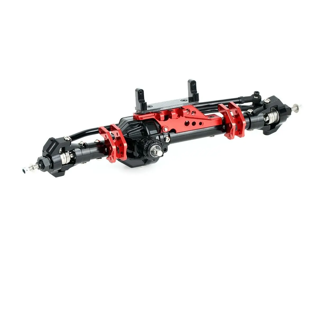 LCX Racing 1/10 RC Car CNC Aluminum AR60 OCP Front Axle Complete Set for Axial Wraith RR10 Bomber Upgrades Parts Accessories 6